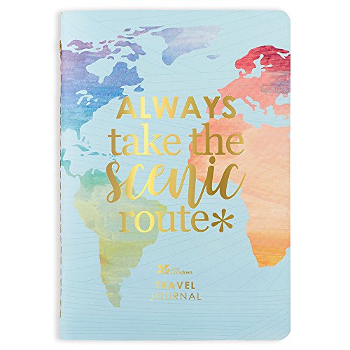 Erin Condren Designer Petite Planner - Travel Petite Planner, Includes Flight Schedule Details, Packing List by Category, Journaling for Experiences, and Spending, 5.7'x8.25'