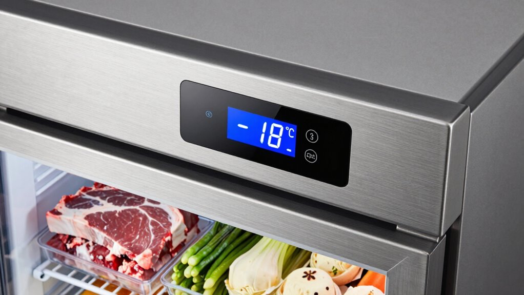 adjust freezer temperature settings