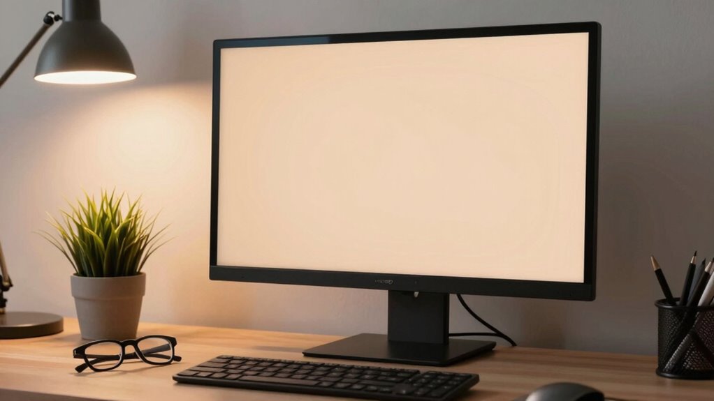 adjust screen brightness and color