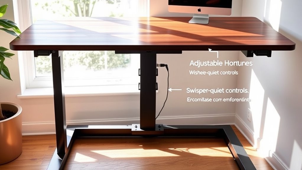 adjustable height stability motor
