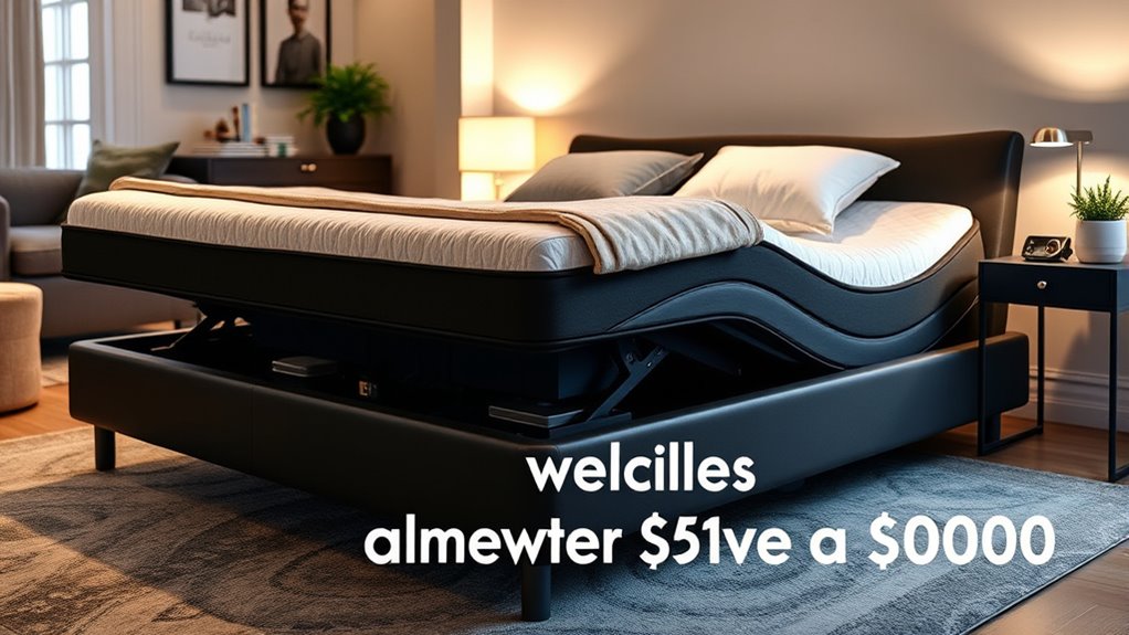 affordable adjustable bed features
