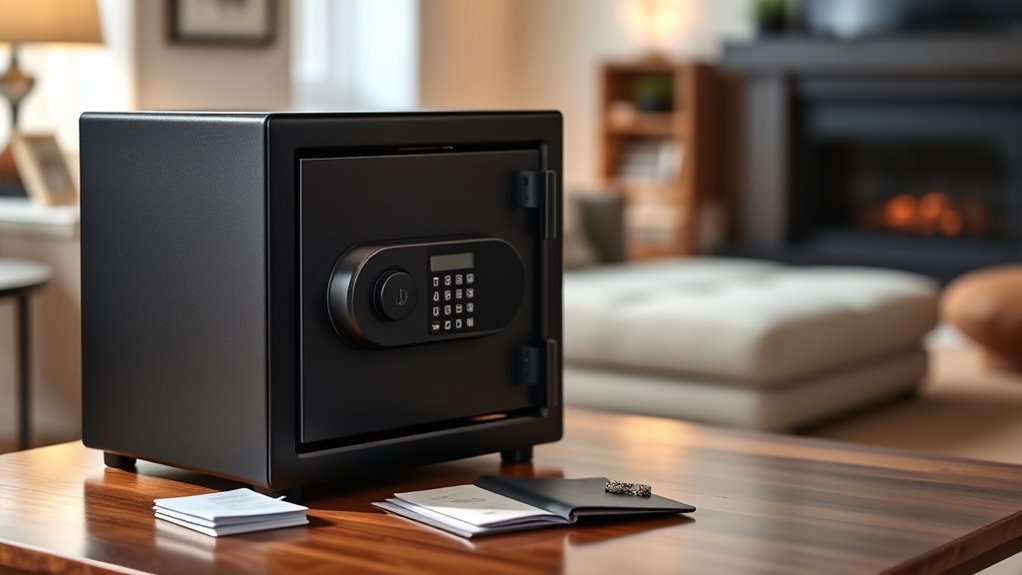 affordable fireproof safe features