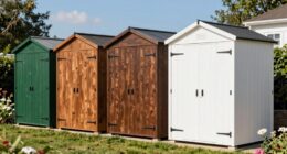 affordable outdoor shed options