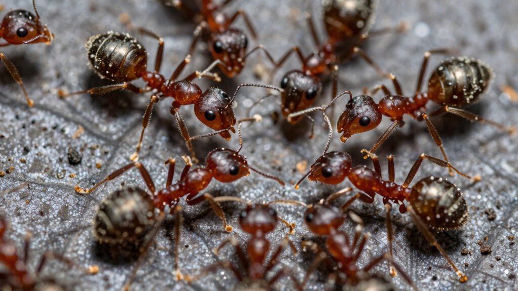 ants communicate through tactile cues
