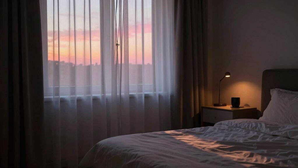 avoid nighttime bright screens