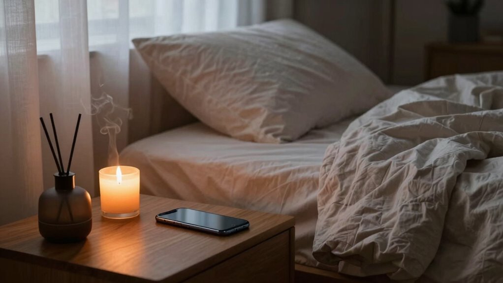 avoid screens before bedtime