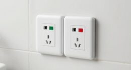 bathroom safety electrical outlets