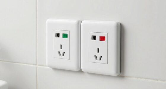 bathroom safety electrical outlets