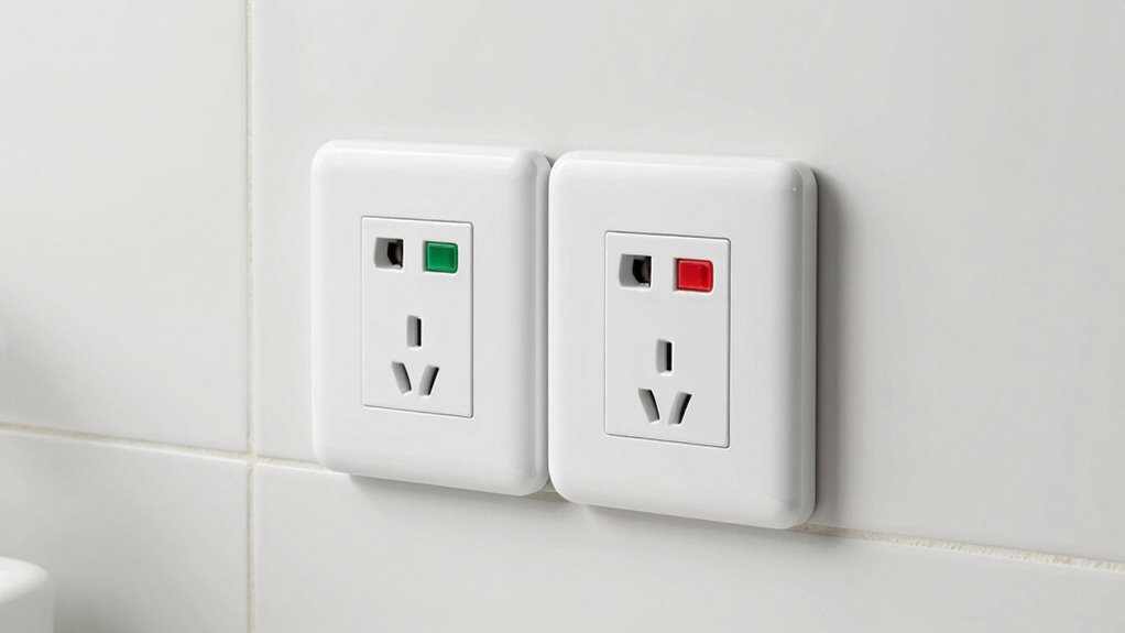 bathroom safety electrical outlets