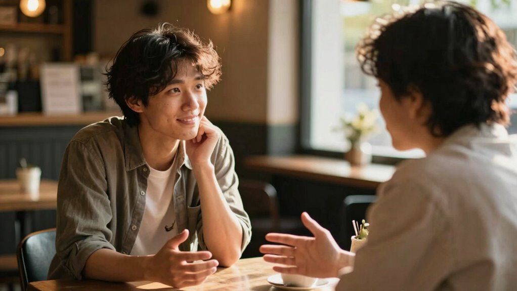 be present ask genuinely