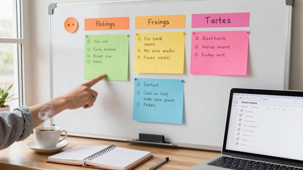 break tasks into steps