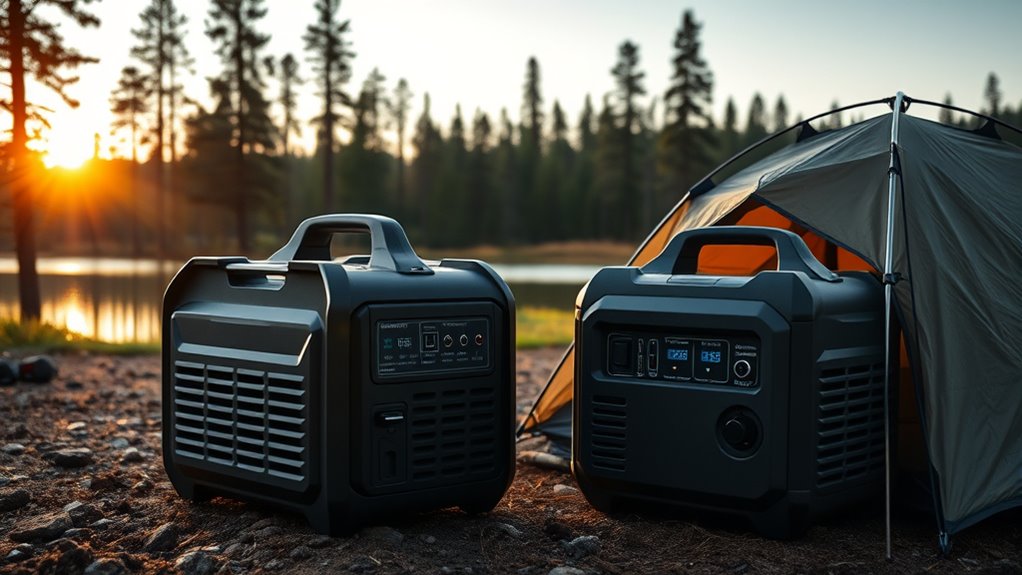 camping generator selection factors