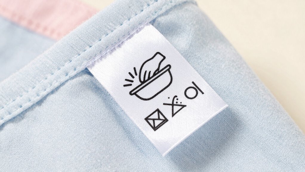 care symbols for garments