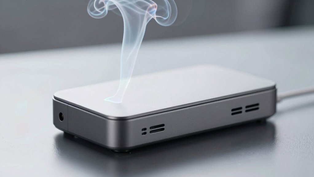 chemical off gassing from packaging