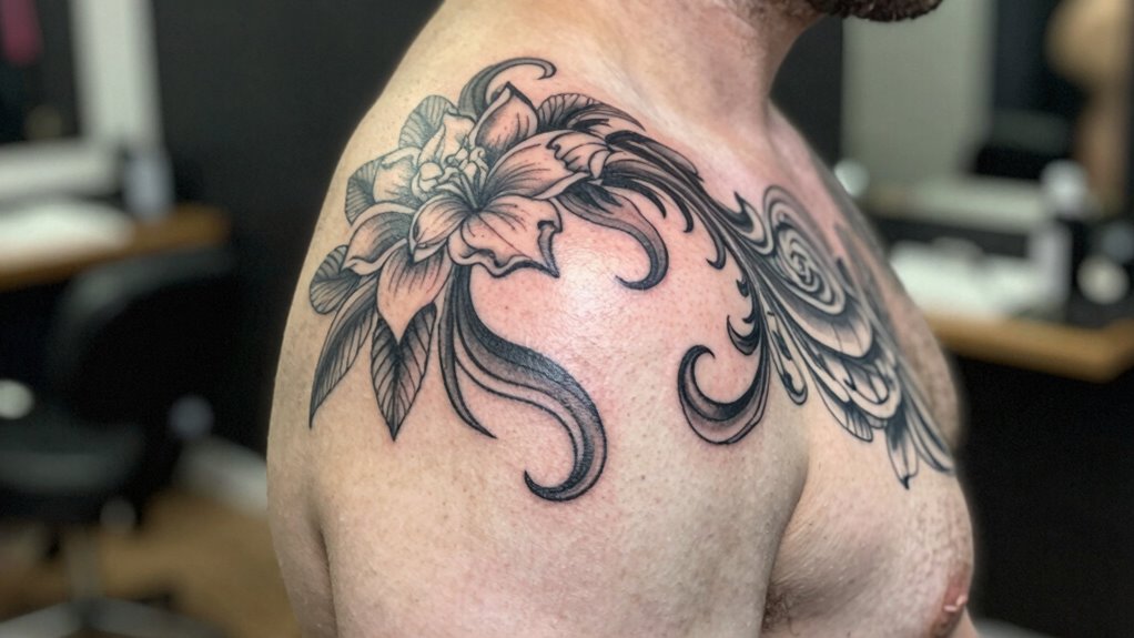 choose skilled shoulder tattoo artist