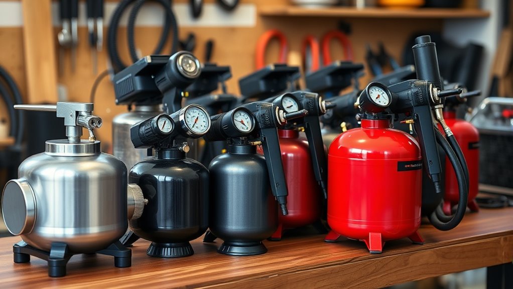 choosing suitable nail gun compressor