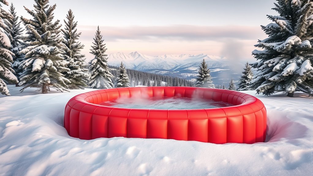 cold weather hot tub considerations