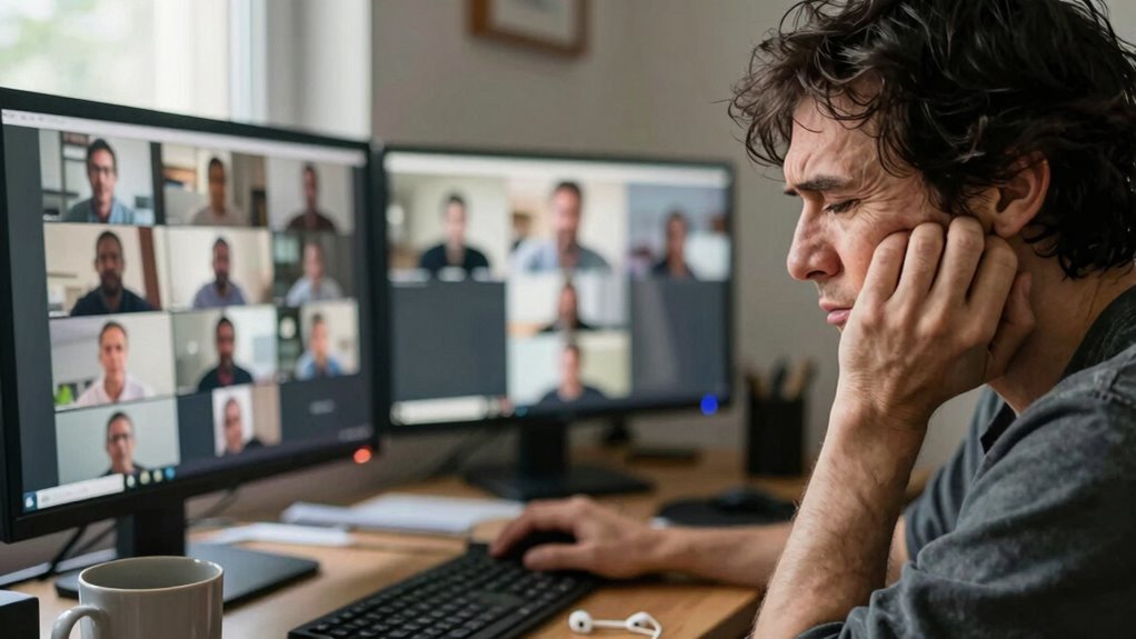 comfortable focused video meetings