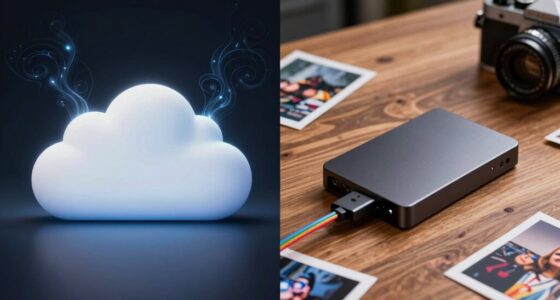 comparing cloud and local storage