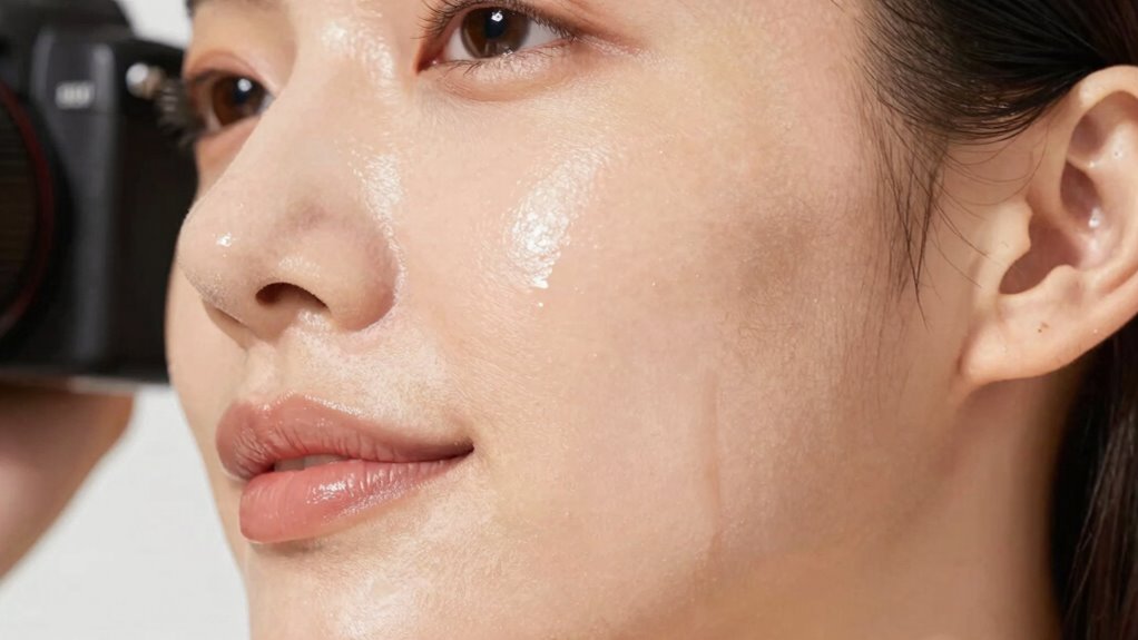 consistent gentle skincare routine