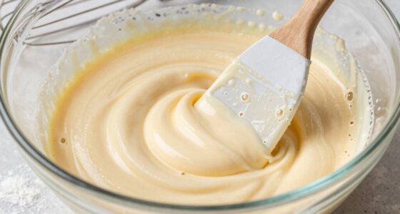 consistent rested textured batter