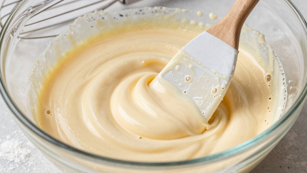 consistent rested textured batter