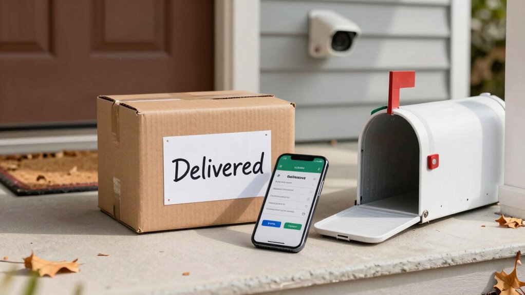 contact carrier for delivery issues