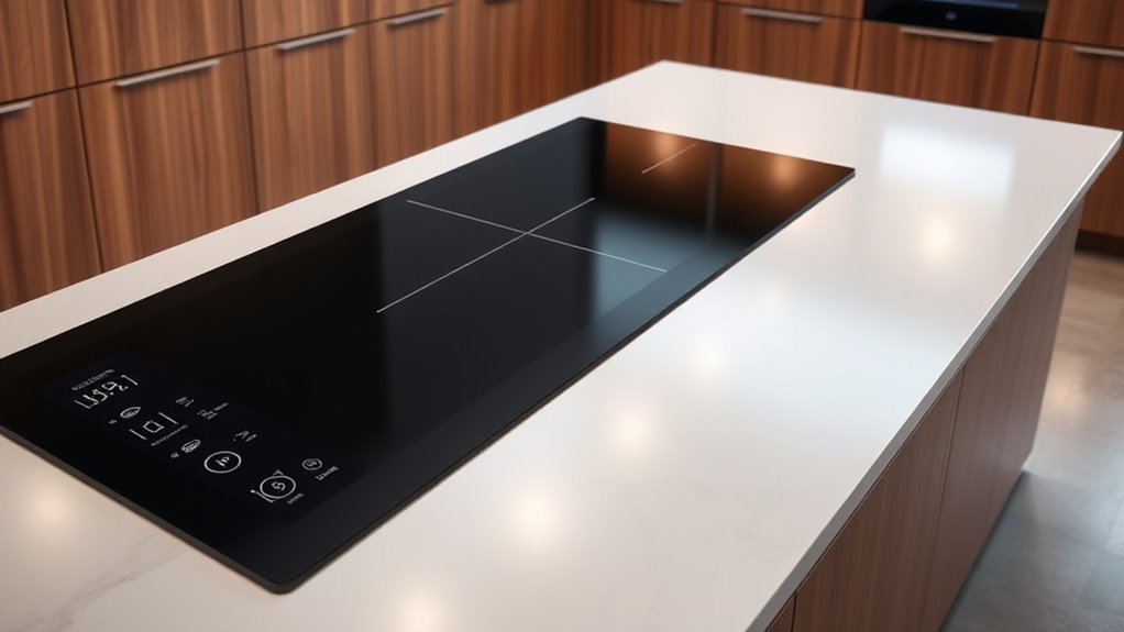 cooktop features and safety