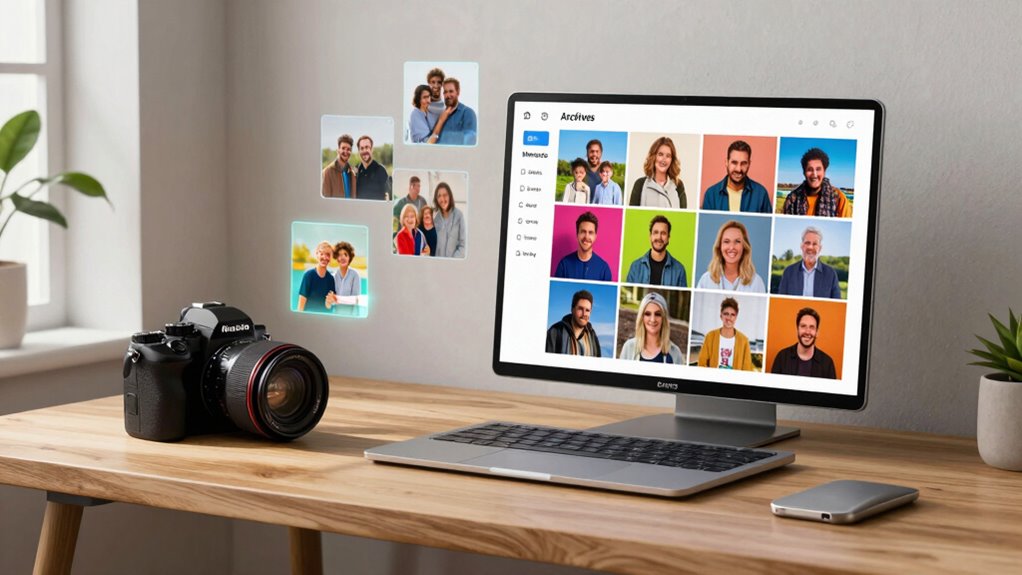 create organized digital archives