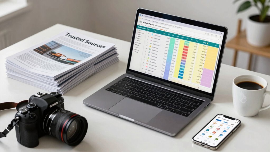 curate and verify trustworthy sources