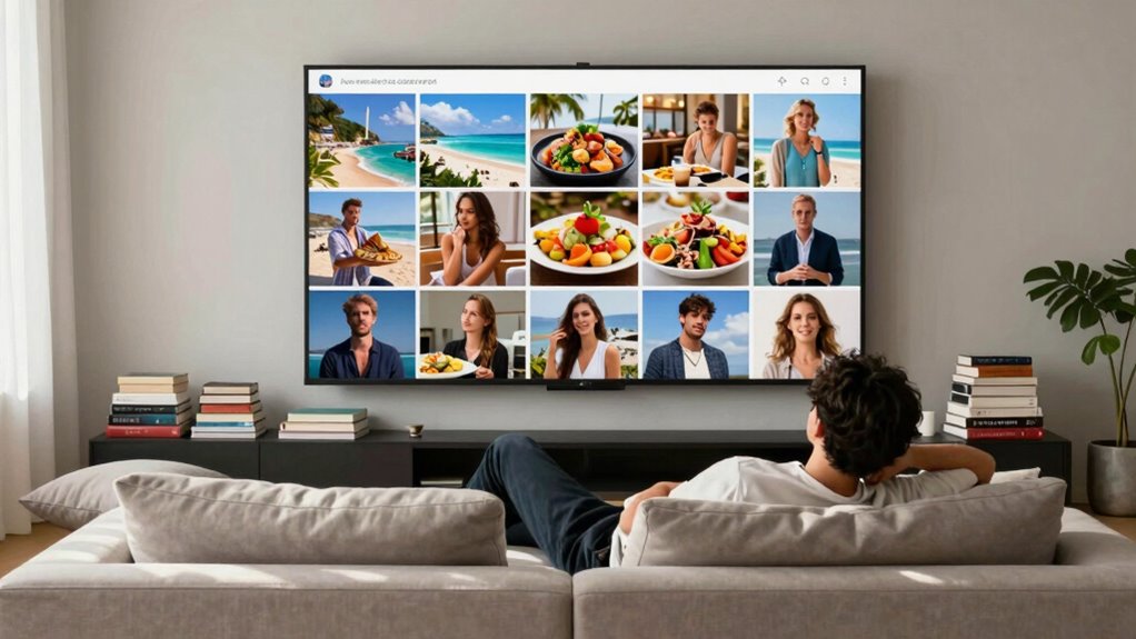 curated content skews success perception