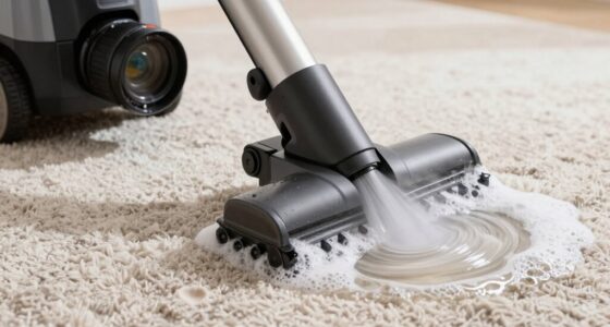 deep cleaning carpet extraction