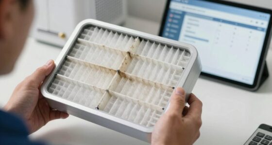 determine filter change schedule