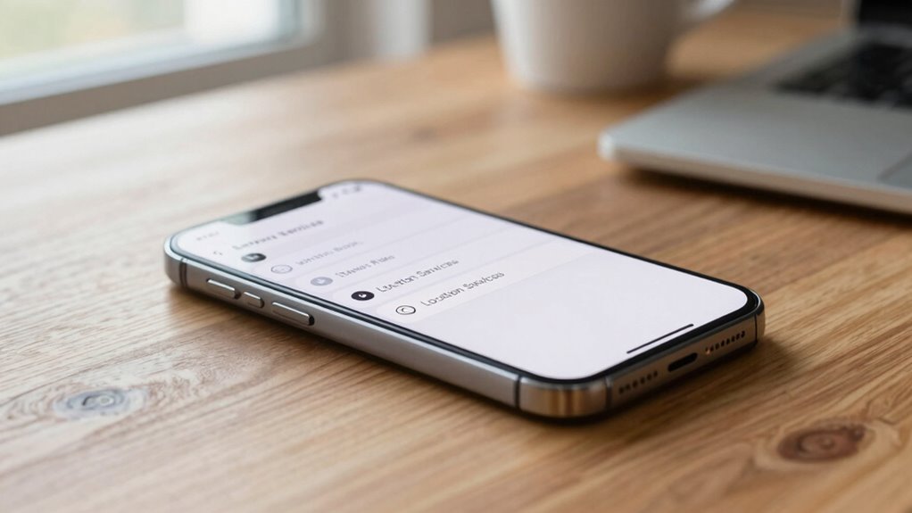 disable app location access