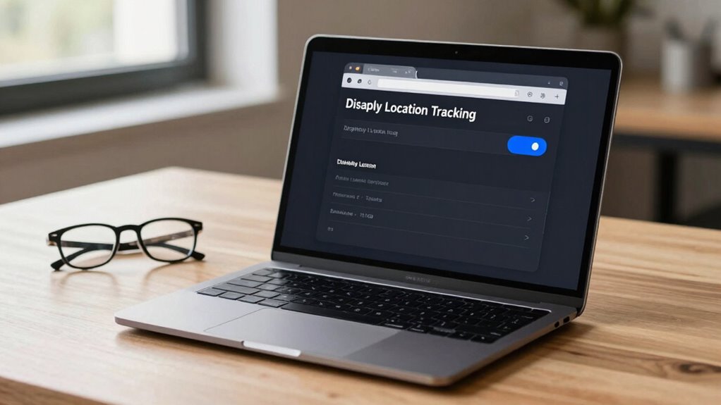 disable browser location tracking