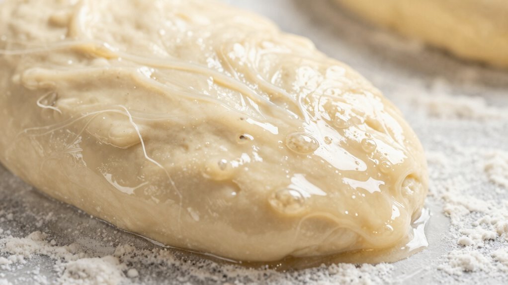 dough hydration influences gluten development