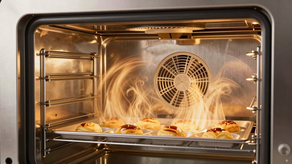 even heat distribution through fans