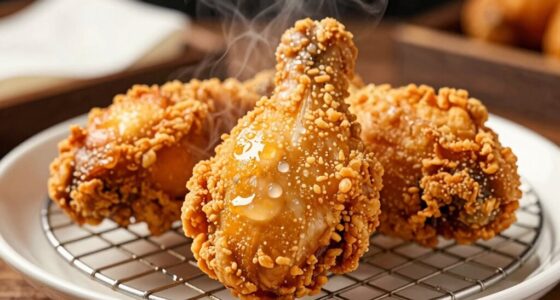 extend crispy fried texture