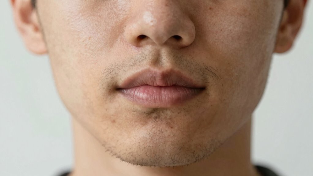 facial hair growth phases