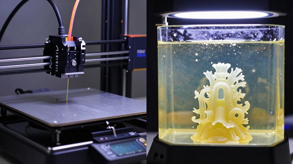 fdm vs resin printing