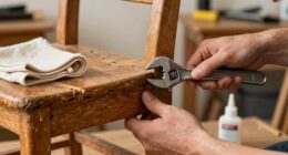 fix chair wobble easily