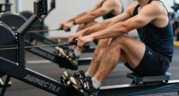 four part rowing stroke