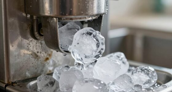 frequent cleaning for nugget ice makers