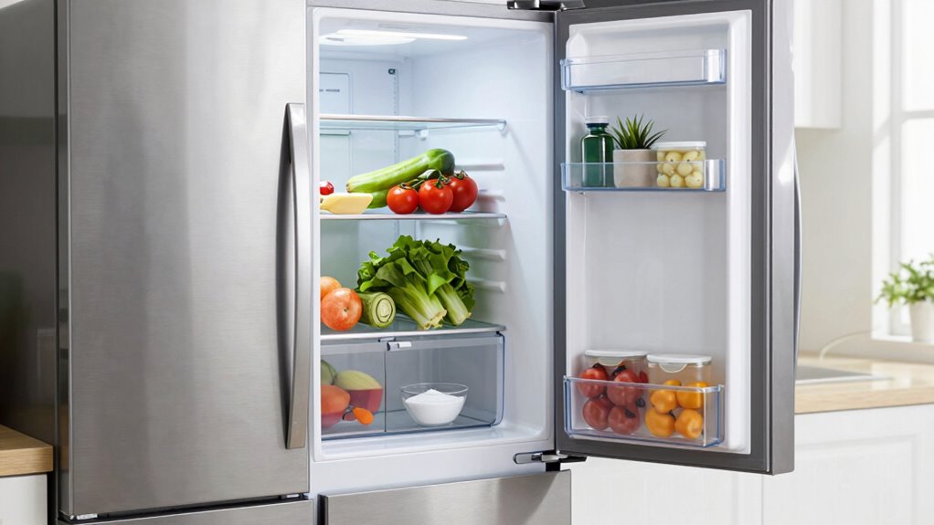 fridge odor causes reset