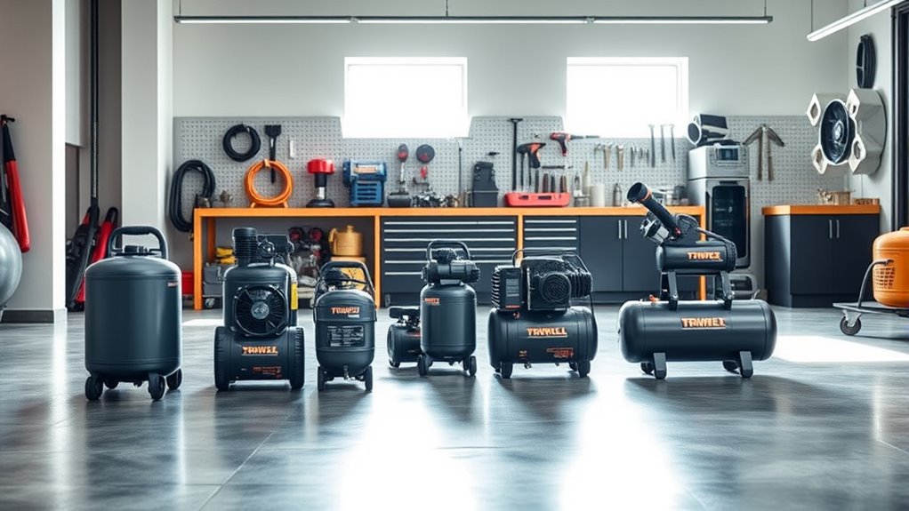 garage air compressor considerations