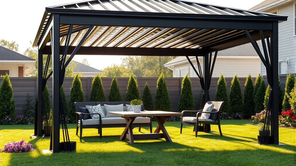 hardtop gazebo selection criteria
