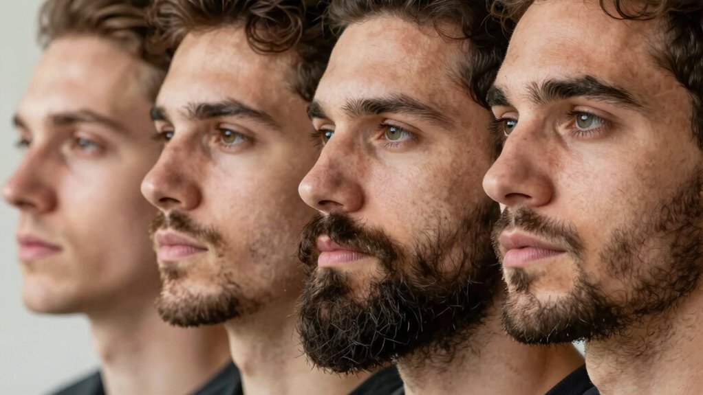 hormones regulate beard growth