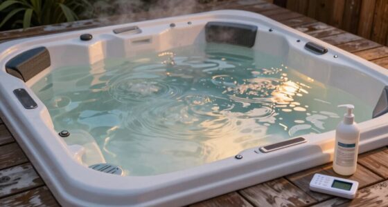 hot tub water management