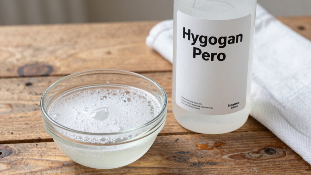 hydrogen peroxide s cleaning power