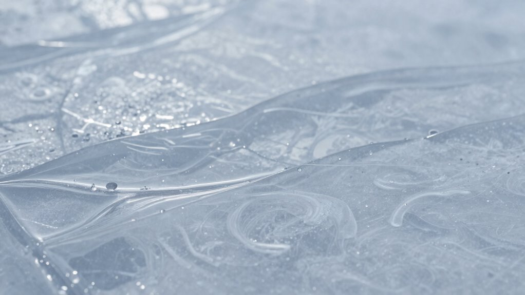 ice friction involves microscopic crystals